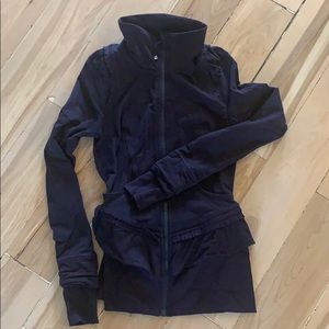 Lululemon deep purple full zip jacket